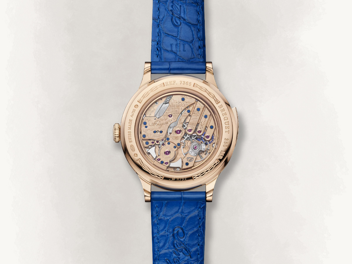 The Calibre 1896 Movement in the latest Breguet Classique Répétition Minutes 7365