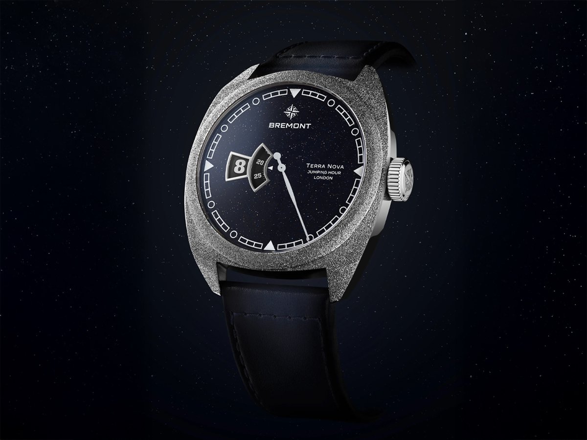 Bremont Terra Nova 40.5 Jumping Hour Aventurine