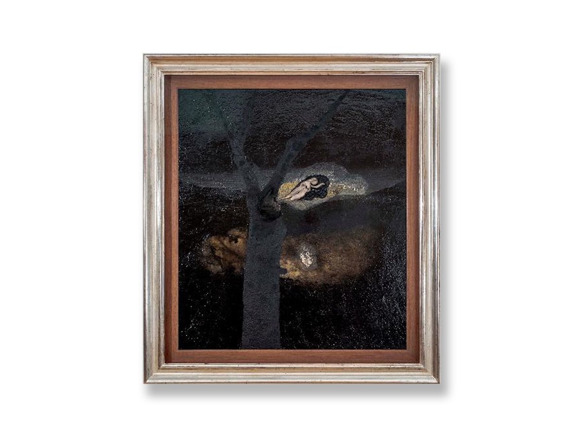 David Lynch, Tree at Night, 2019 | Image: The David Lynch Estate, courtesy of Pace Gallery