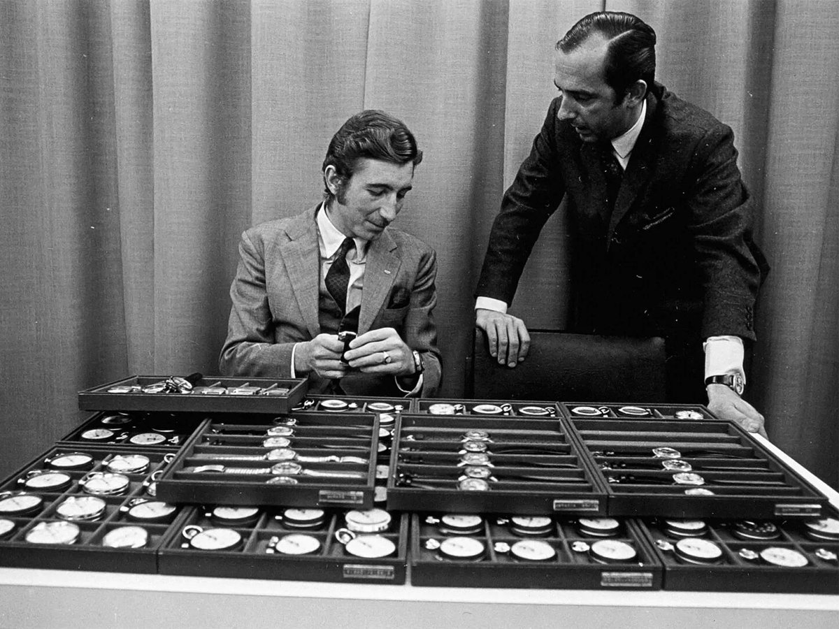 Jo Siffert with Jack Heuer | Image: TAG Heuer