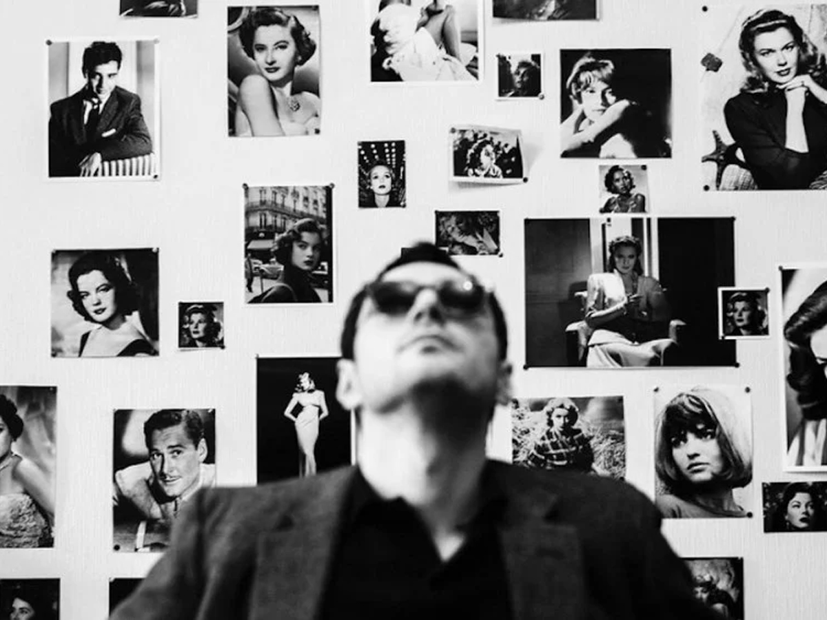 Guillaume Marbeck as Jean-Luc Godard in Richard Linklater's 'Nouvelle Vague' (2025)