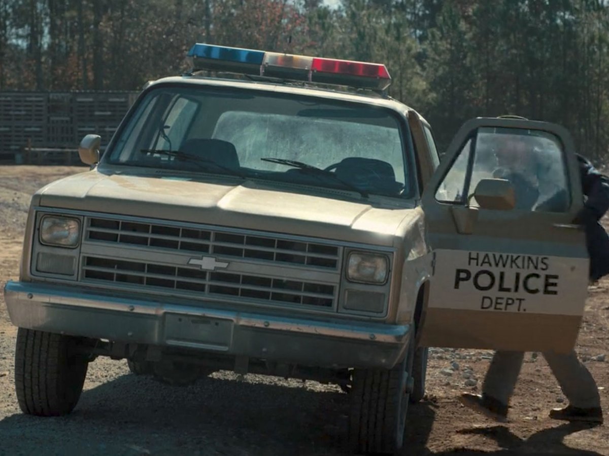 Hopper's Truck in 'Stranger Things' is the same as Police Chief Martin Brody from the movie 'Jaws'