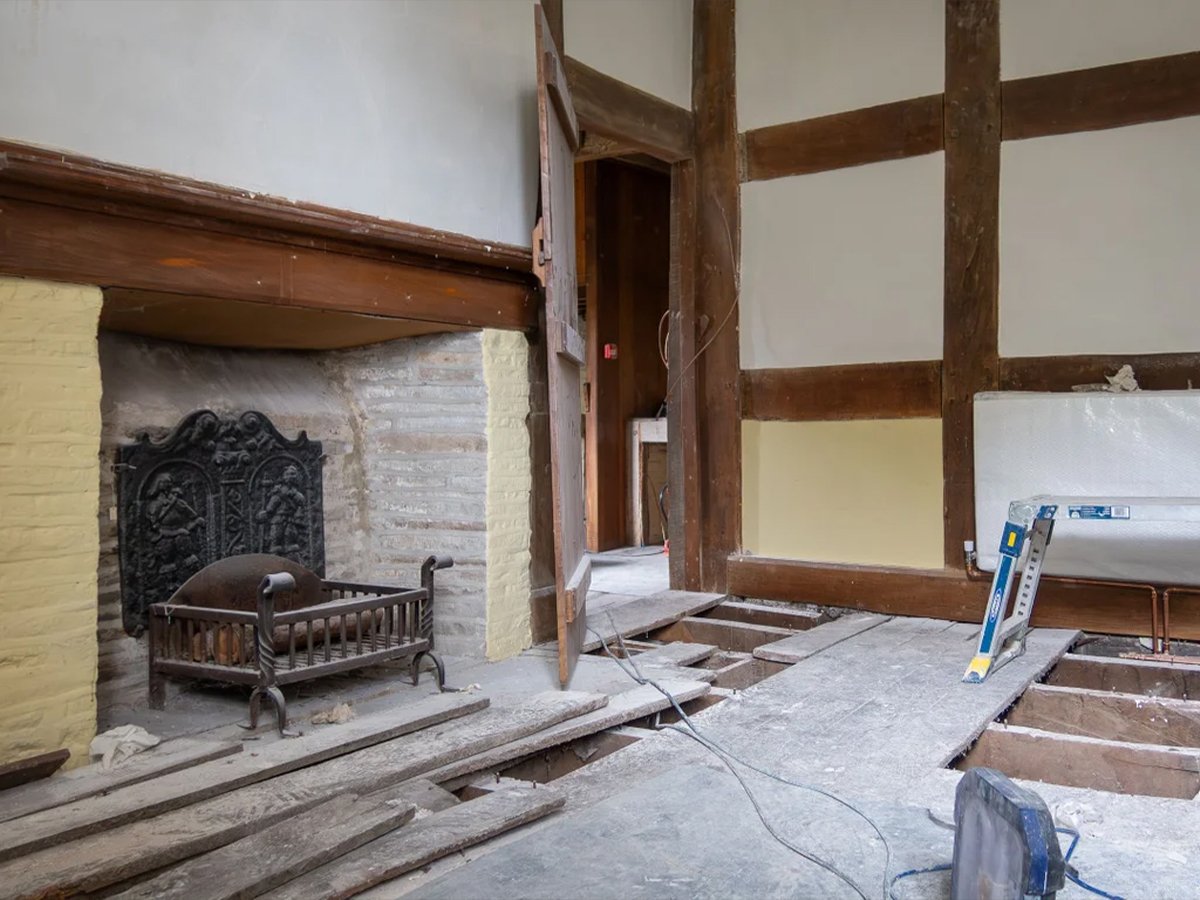 Cwmmau Farmhouse underwent a mass restoration in recent years | Image: National Trust/Mike Henton