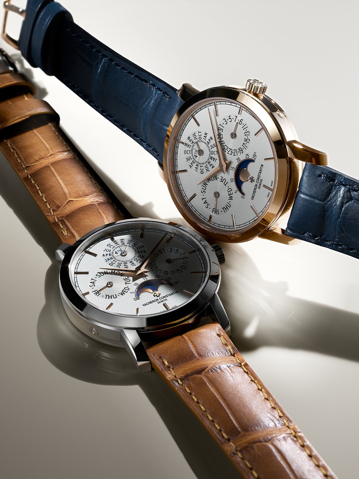 Vacheron Constantin Traditionnelle Perpetual Calendar Ultra-Thin Ref. 4300T/000G – H106 (L) Ref. 4300T/000R – H107 (R)