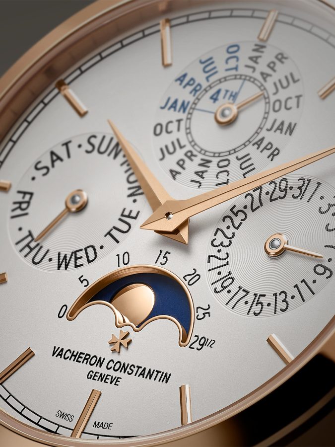 Dial of the Vacheron Constantin Traditionnelle Perpetual Calendar Ultra-Thin Ref. 4300T/000R – H107