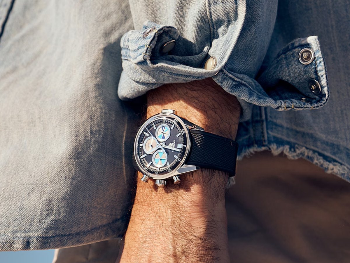 TAG Heuer Carrera Chronograph Seafarer x Hodinkee Ref. CBS2014.FT6293 from 2024
