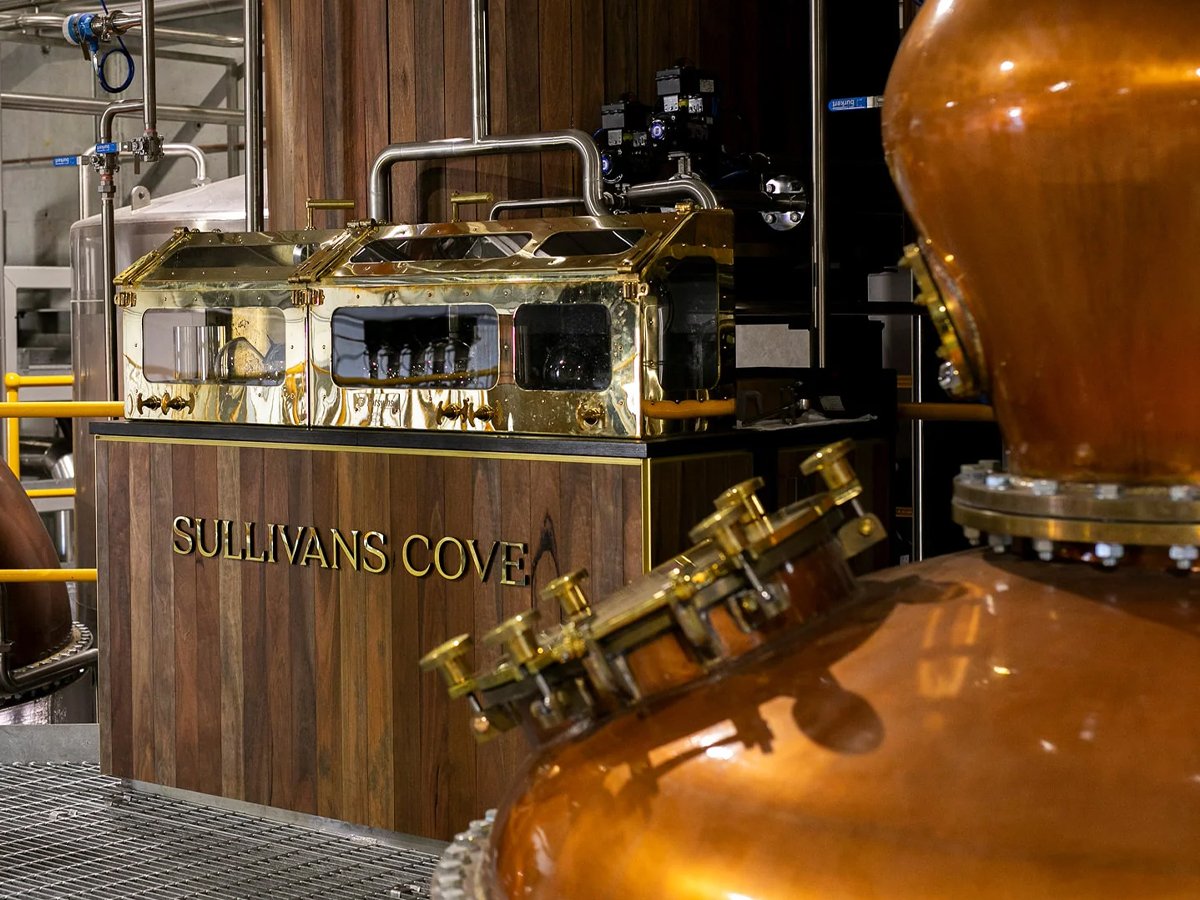 The Sullivans Cove distillery in Tasmania