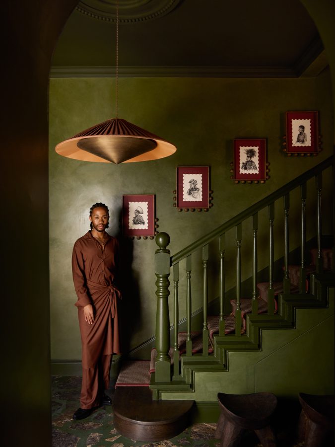South African fashion designer Thebe Magugu has created a new suite at Mount Nelson, A Belmond Hotel, Cape Town