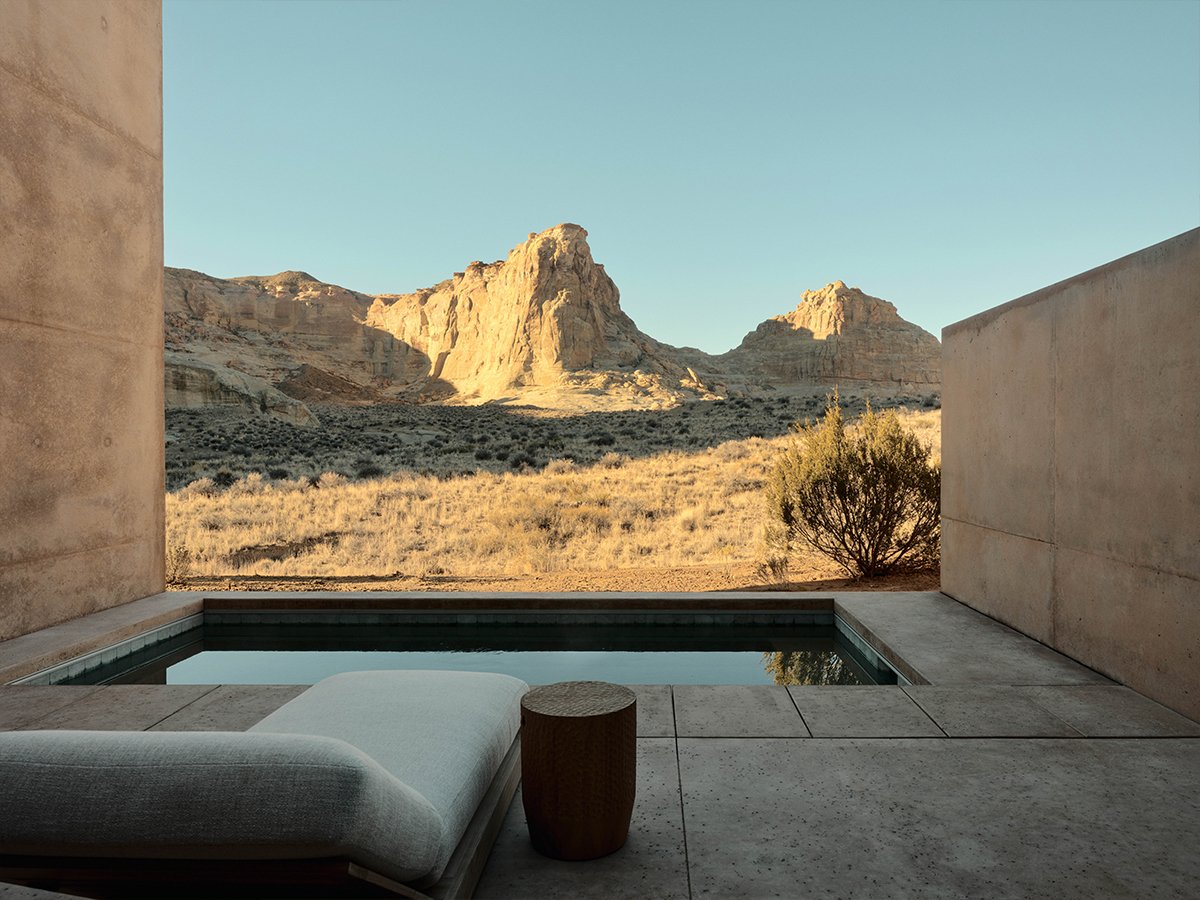 Terrace from Amangiri Suite