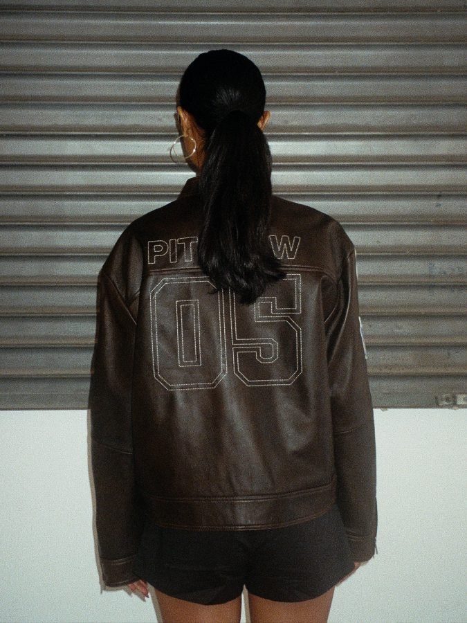 Five By Flynn x Red Bull Pit Lane Genuine Leather Race-Jacket