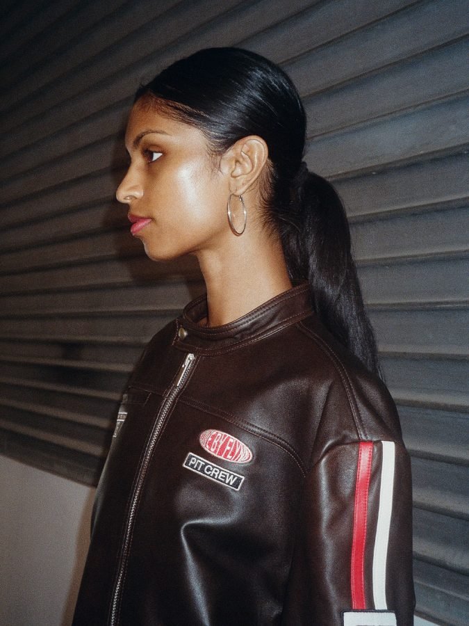 Five By Flynn x Red Bull Pit Lane Genuine Leather Race-Jacket