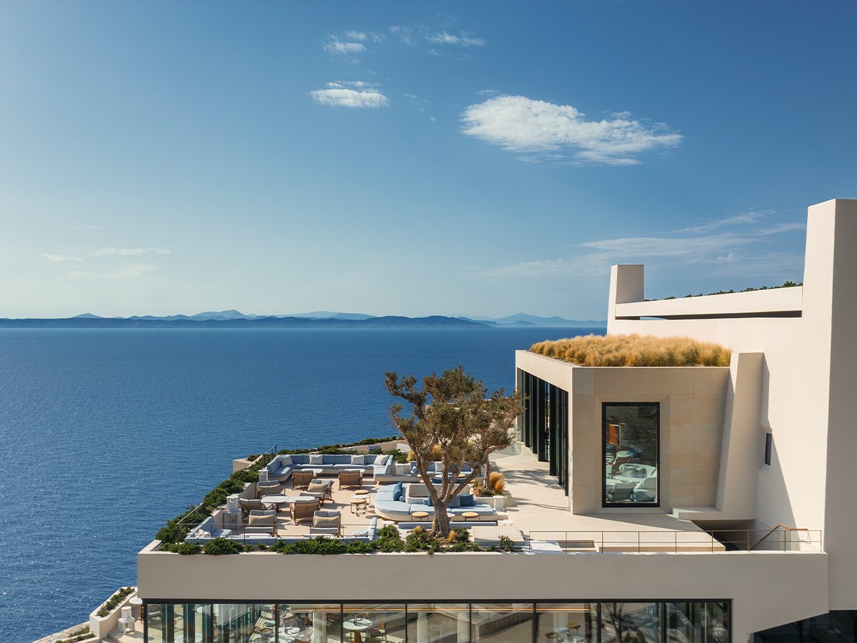Kosmos Terrace at One&Only Kéa Island in Greece