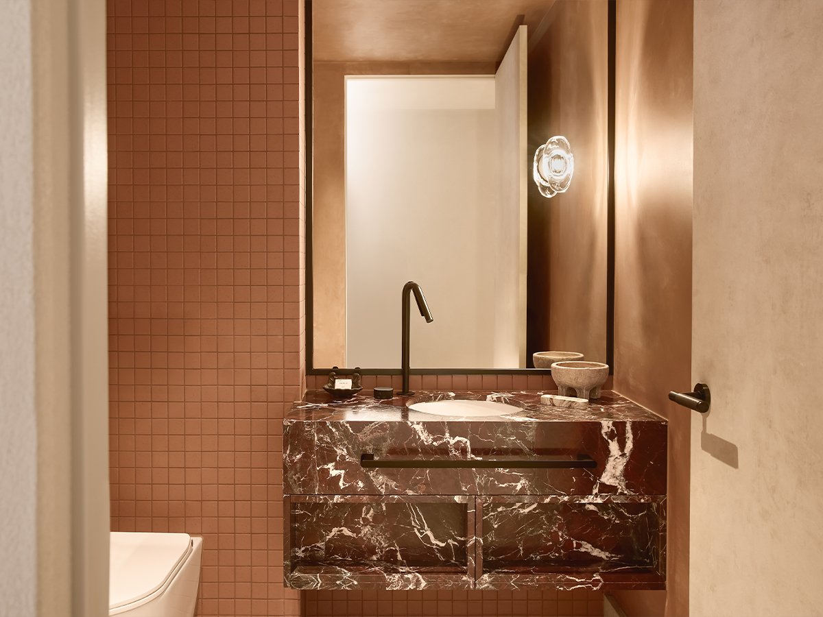 Bathroom at Sky House Mondrian Gold Coast | Image: Mondrian