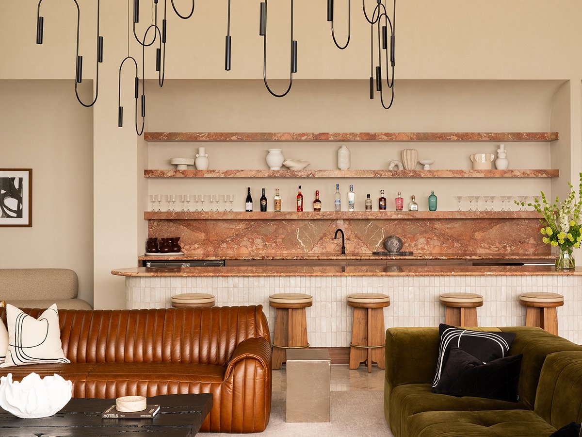Living room at Sky House Mondrian Gold Coast | Image: Mondrian
