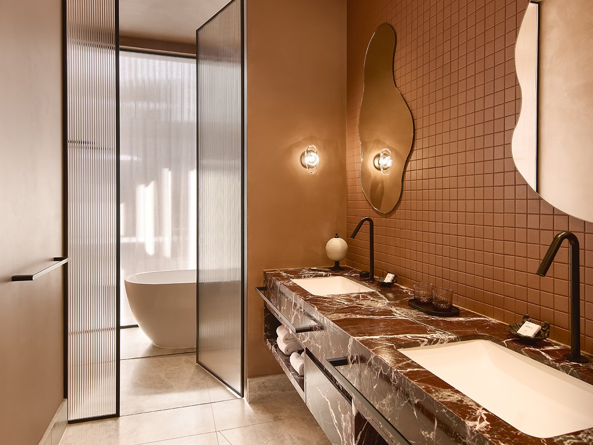 Bathroom at Sky House Mondrian Gold Coast | Image: Mondrian