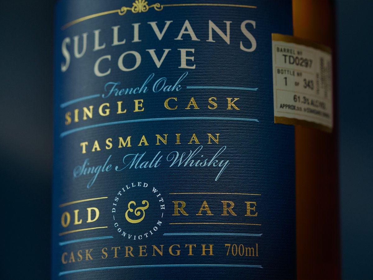 Sullivans Cove 17-Year-Old French Oak ex-Tawny Single Cask (TD0297) | Image: Sullivans Cove