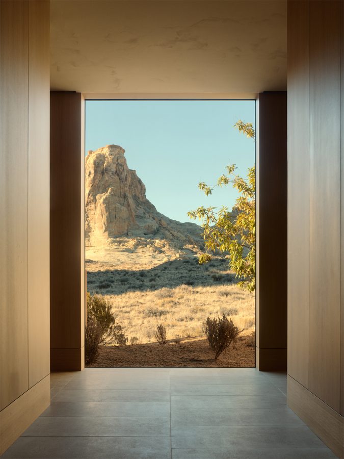 Terrace of Amangiri Villa in Utah | Image: Aman