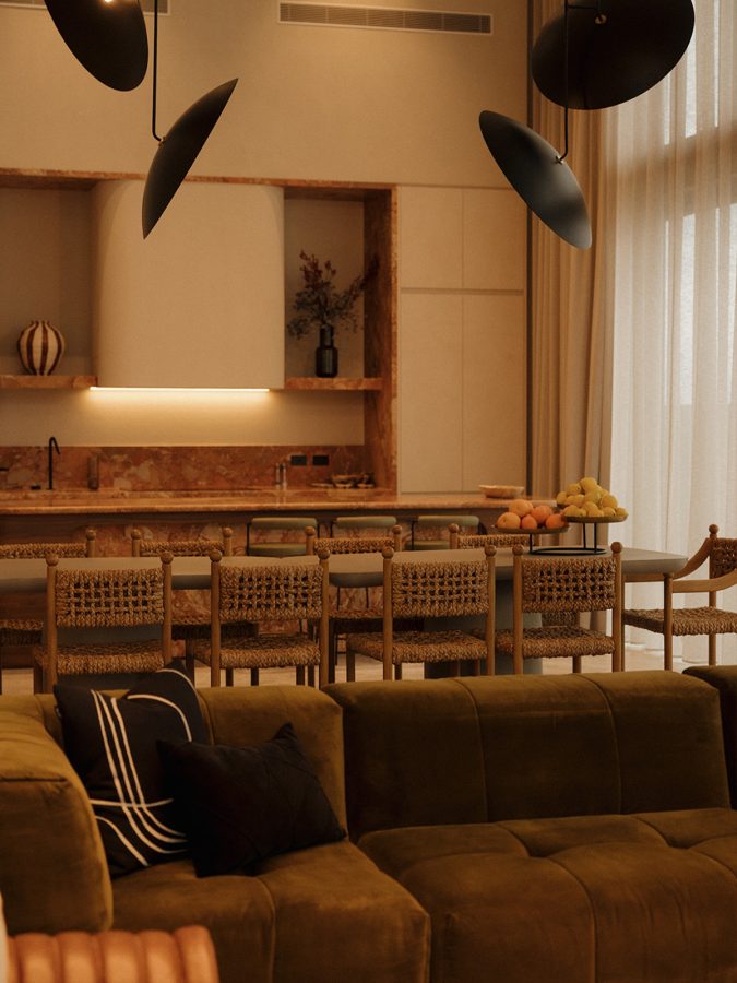 Living room at Sky House Mondrian Gold Coast | Image: Mondrian