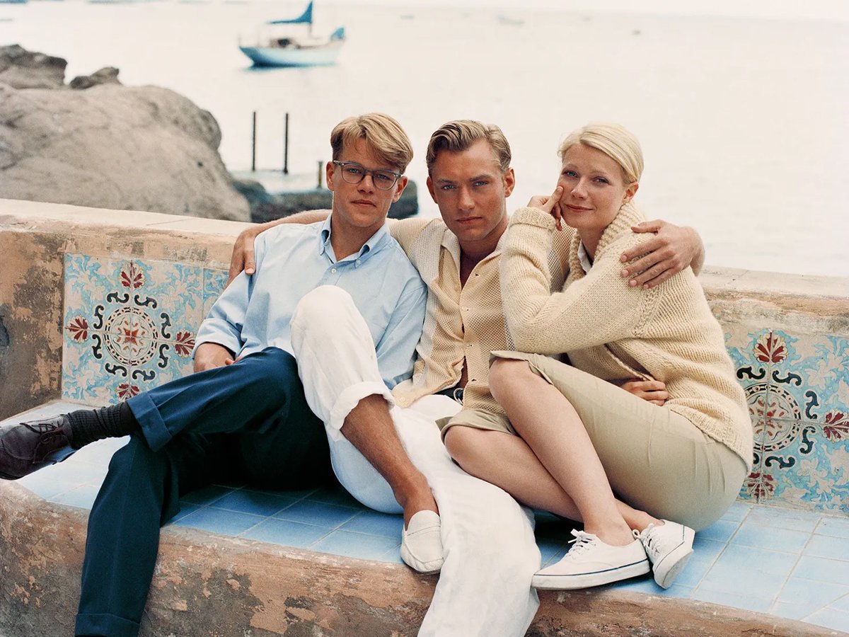 Matt Damon, Jude Law and Gwyneth Paltrow in 'The Talented Mr Ripley