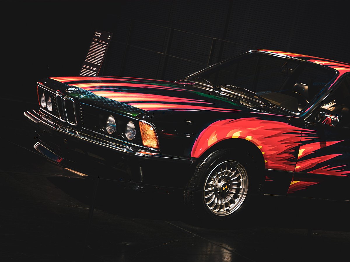 Ernst Fuchs' 1982 BMW 635 CSi at the BMW Welt in Munich, Germany | Image: Nicholas Hall/MADE Journal