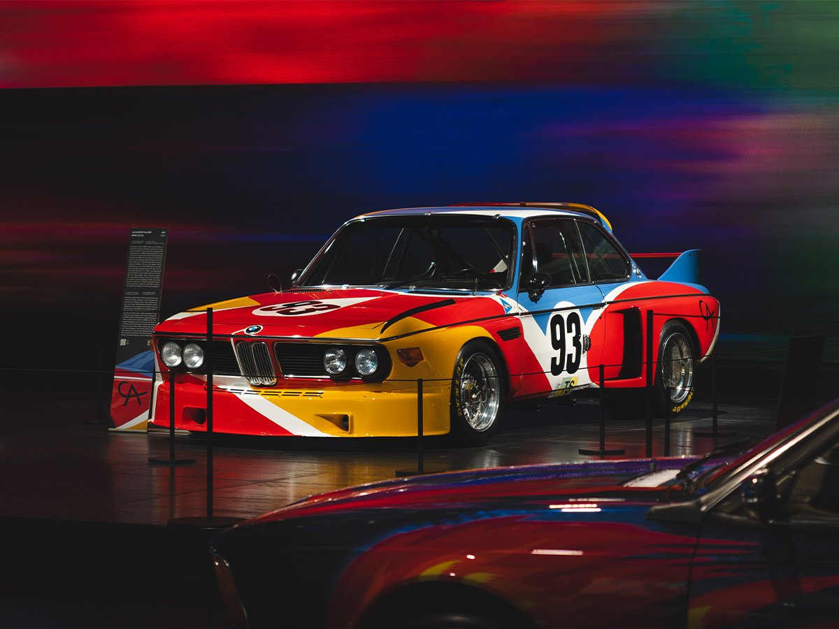 Alexander Calder's 1975 BMW 3.0 CSL - The First BMW Art Car | Image: Nicholas Hall/MADE Journal