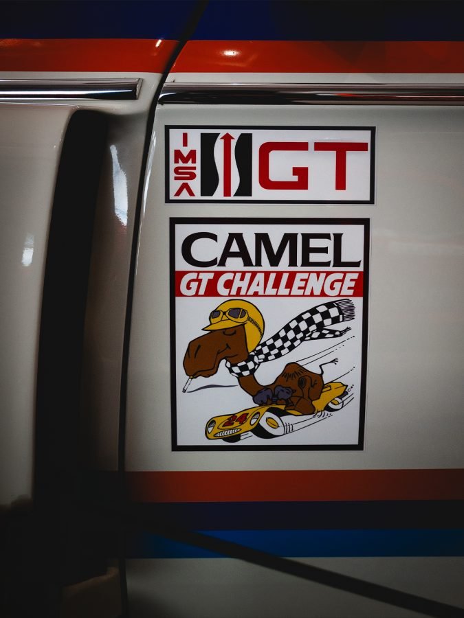 Classic Advertisement on a BMW Motor Racing Car | Image: Nicholas Hall/MADE Journal