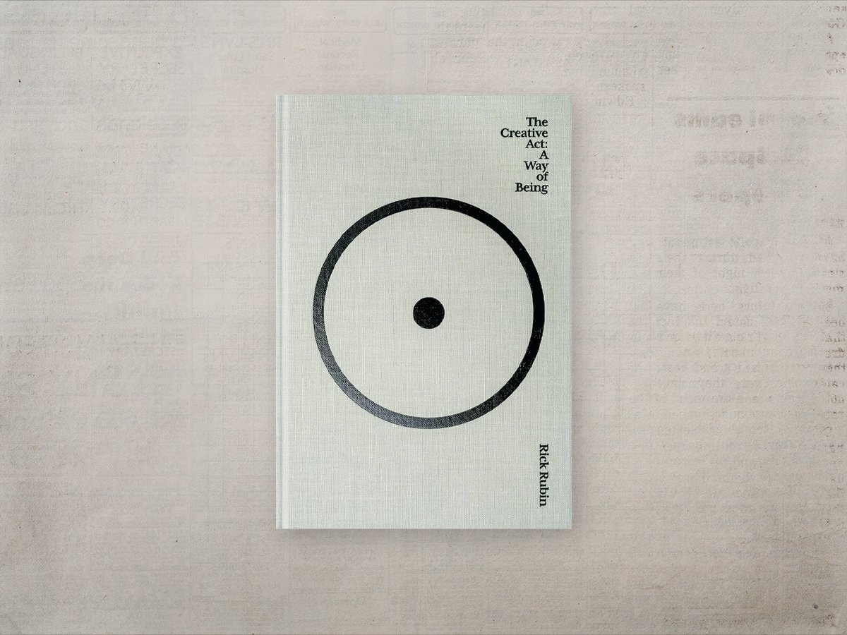 'The Creative Act: A Way' of Being by Rick Rubin (2023) is a great book for artists