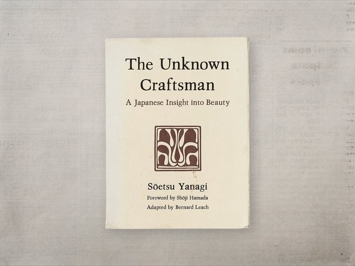 'The Unknown Craftsman' by Sōetsu Yanagi (1972) | Image: Amazon